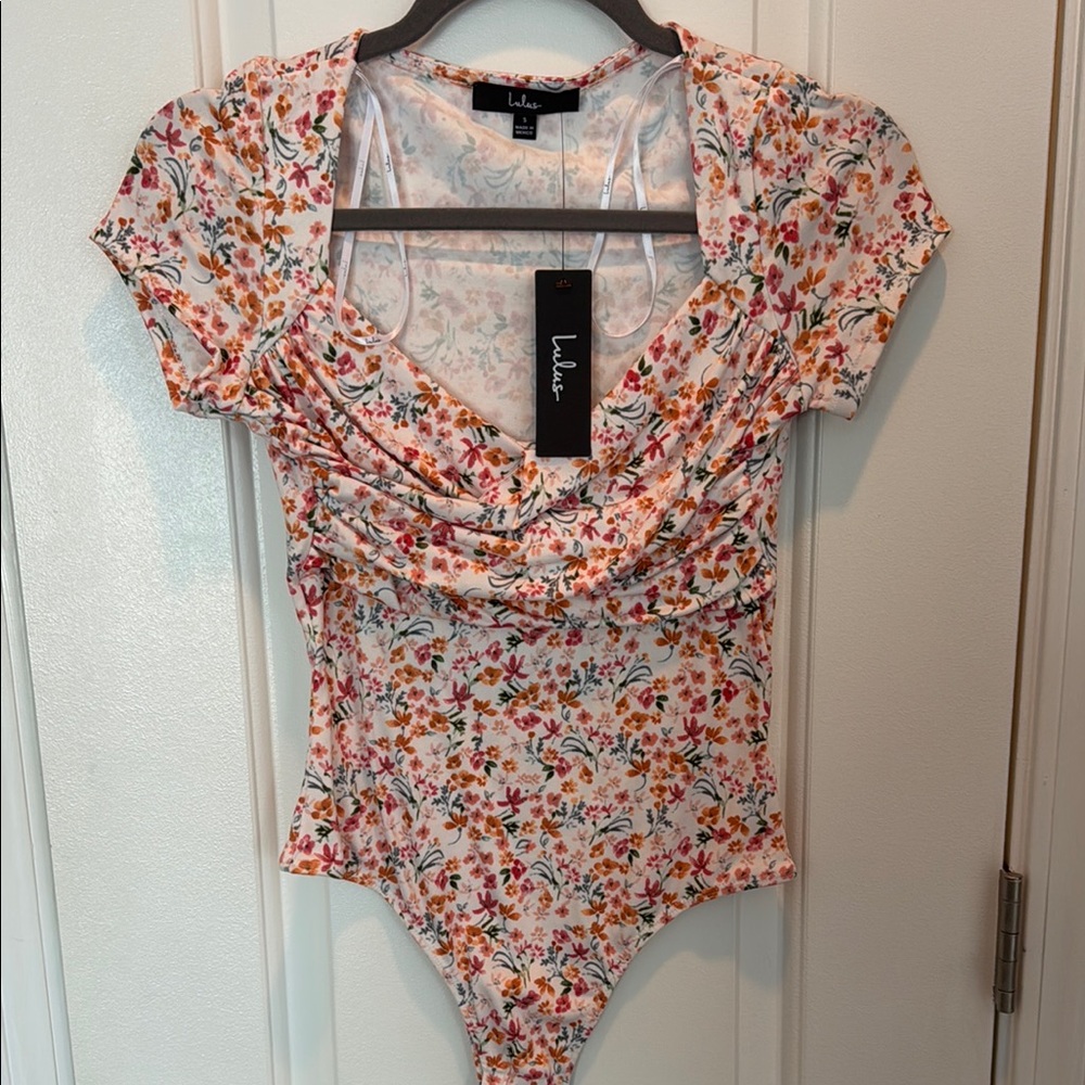 Lulu's Floral Bodysuit - Multicolor